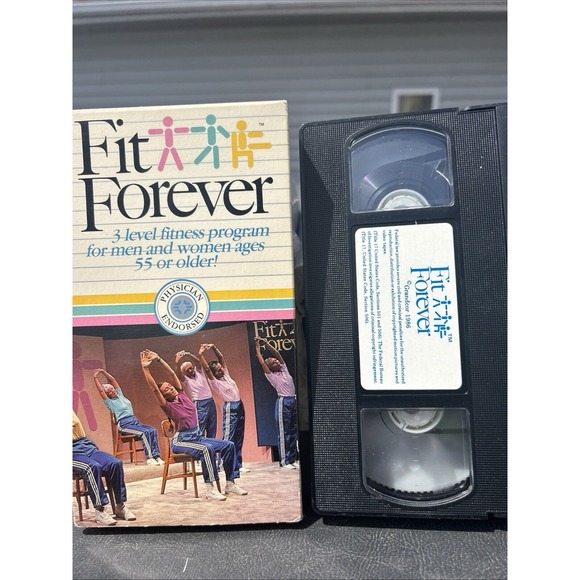 Fit Forever VHS 1986 Senior Fitness - Picture 4 of 4